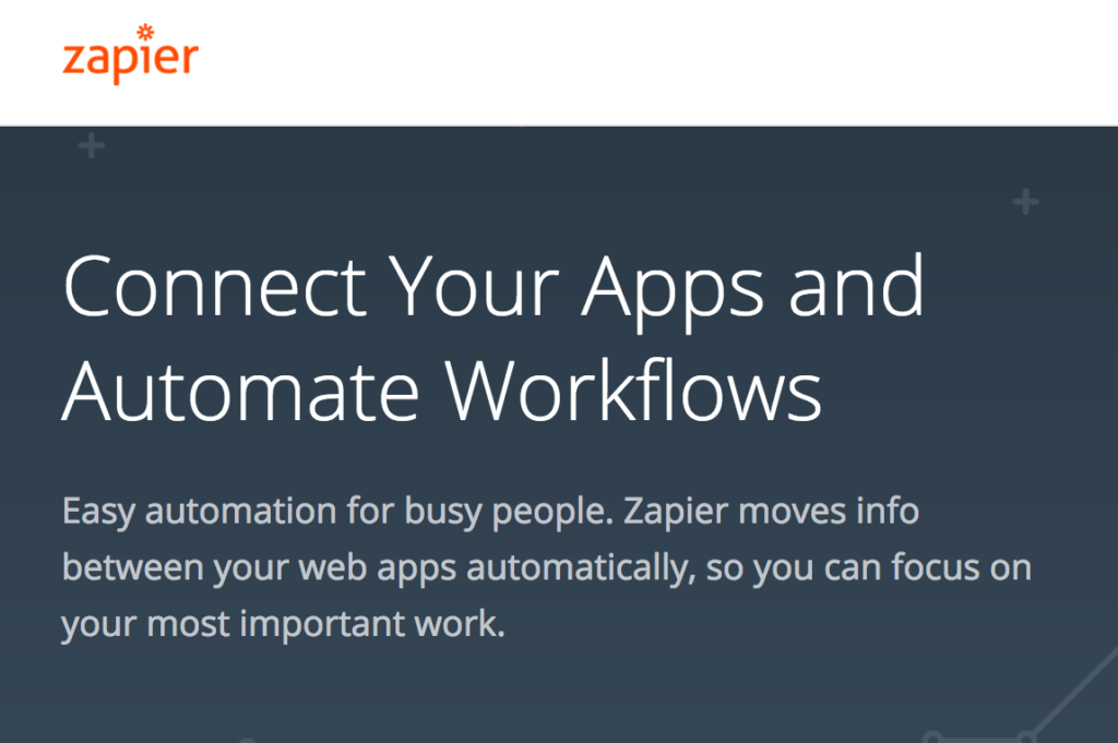 Zapier - Landing Page Optimization Headline